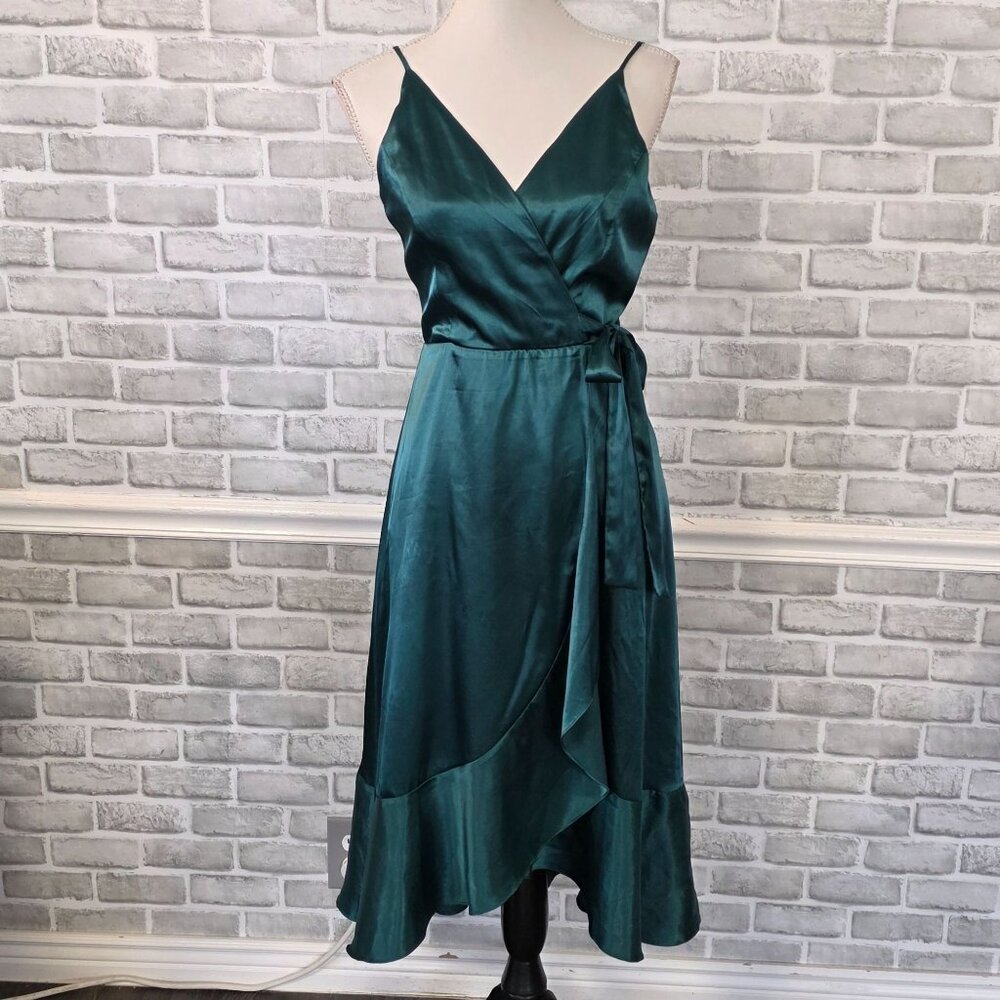 Altar’d State Emerald Wrap Dress